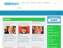 Tablet Screenshot of didaktica.com